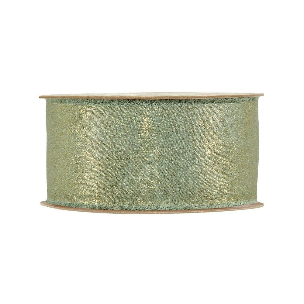 NASTRO SERAPHINE MM50X10MT SAGE